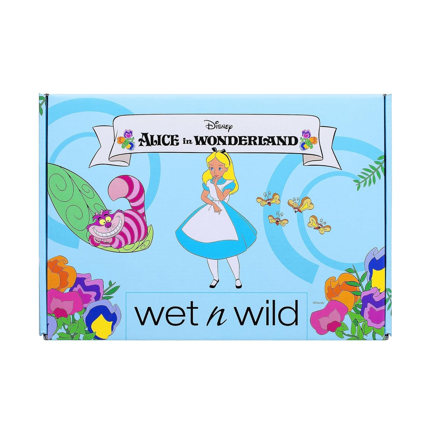 Alice in Wonderland PR Box - Makeup Set with Versatile Brushes, Buildable & Blendable Palettes, Vibrant Colors, & Lip Glosses for Unique Looks, Cruelty-Free & Vegan